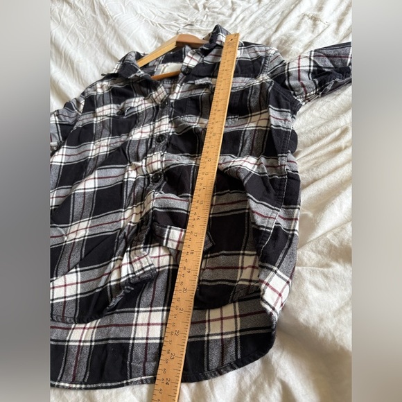 Tilley women’s plaid button down flannel long sleeve medium buffalo check - Picture 6 of 11